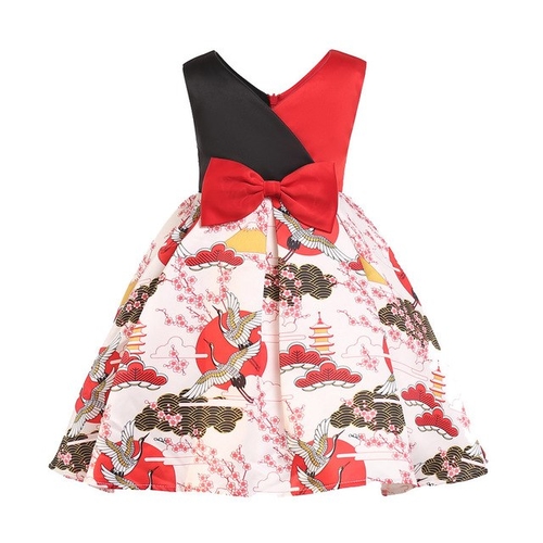 New Arrival 2018 Summer Floral Baby Girl Princess