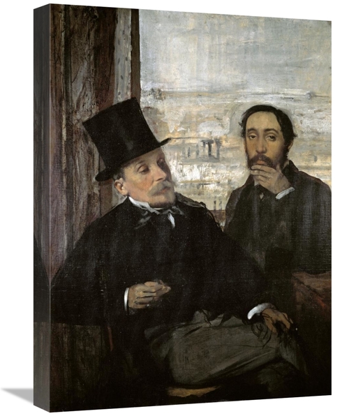 Global Gallery GCS-277321-22-142 22 in. Degas & Evariste De Valernes A