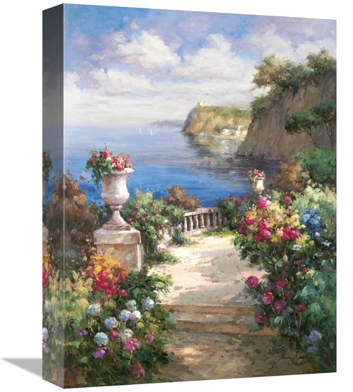 Global Gallery GCS-113792-1216-142 12 x 16 in. Tranquil Overlook Art P