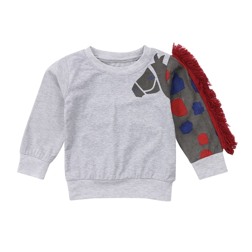 3D Sleeve Unicorn Tassel Baby Boy Girl Kid