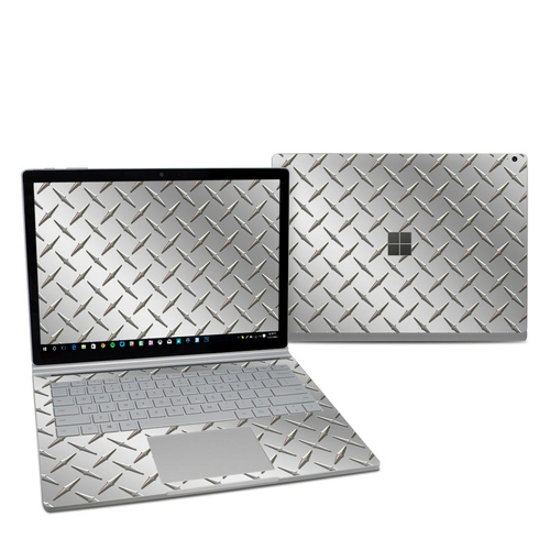 DecalGirl MISB27-DIAMONDPLATE Microsoft Surface Book 2 13.5 in. i7 Ski
