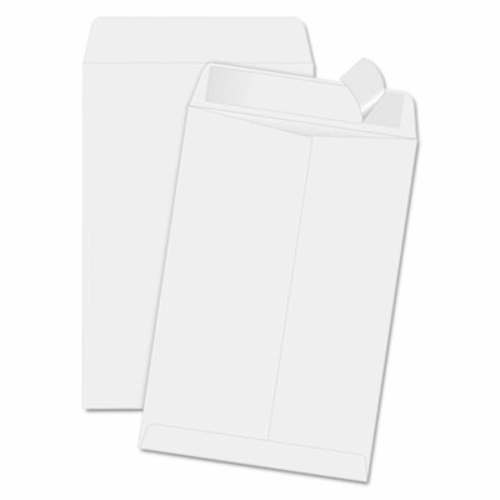 Quality Park 44334 Redi-Strip Catalog Envelope  6 .5 x 9 .5  White  10