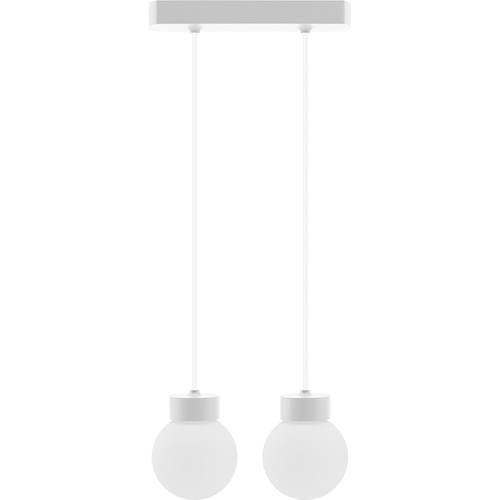 Hanging lamp Barrel-Orb Ball 2W white