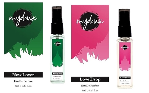 MyDoux Love Drop Eau De Perfume & New Lover Long Lasting Perfume - 8ml