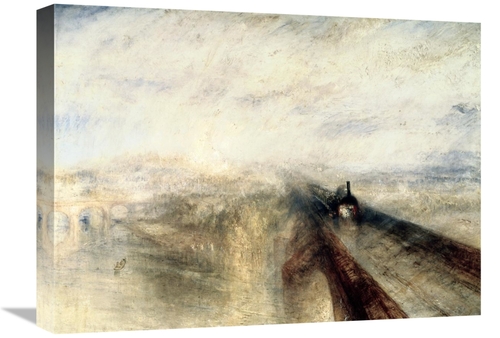 Global Gallery GCS-280599-22-142 22 in. Rain, Steam, & Speed -