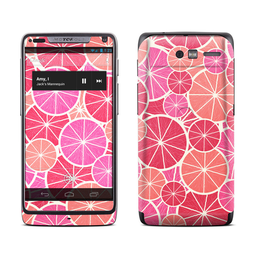 DecalGirl MRZM-GRAPEFRUIT Motorola Razr M Skin - Grapefruit