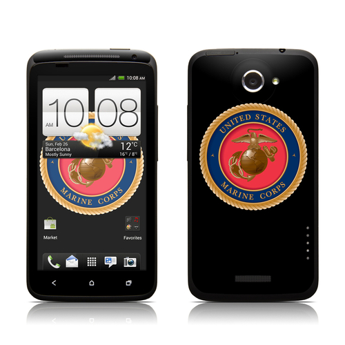 DecalGirl HONX-USMC-BLK HTC One X Skin - USMC Black