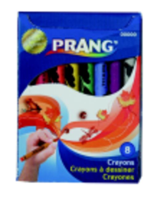 Prang Non-Toxic Molded Crayon Set In Tuck Box, Set - 24