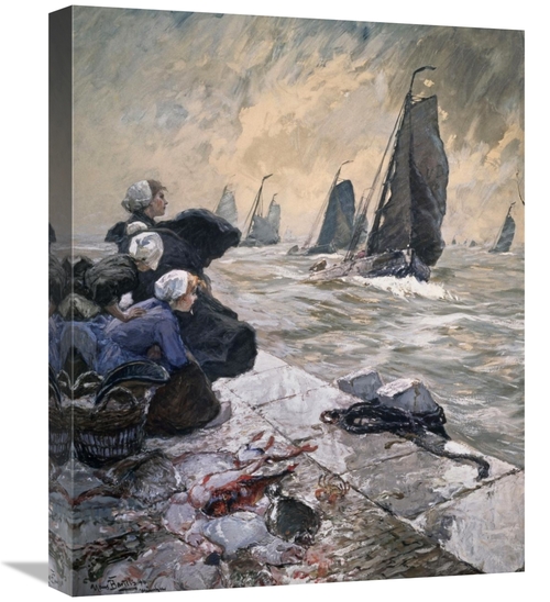 Global Gallery GCS-276673-22-142 22 in. Fishermens Wives Art Print - H