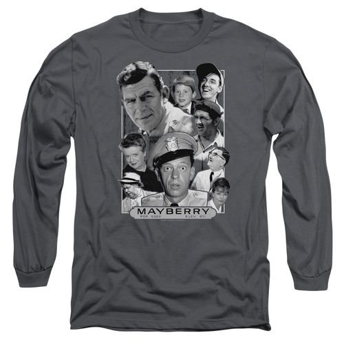 Trevco CBS2385-AL-4 Andy Griffith & Mayberry Adult 18-1 Long Sleeve T-