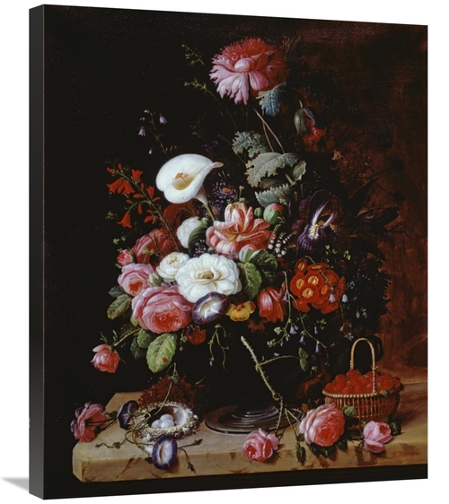 Global Gallery GCS-279868-30-142 30 in. Floral Still Life Art Print - 