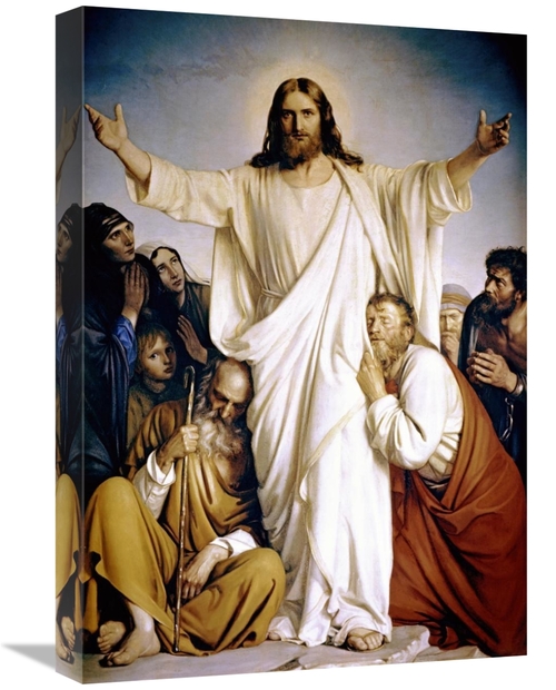 Global Gallery GCS-281731-22-142 22 in. Christ the Consoler Art Print 