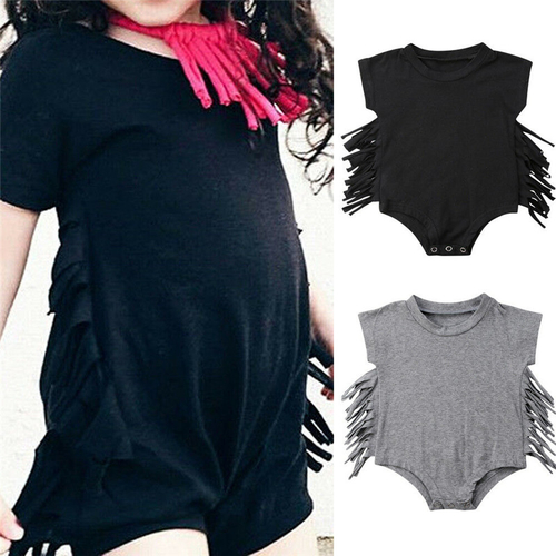 Newborn Baby Girls Summer Fashion Bodysuits