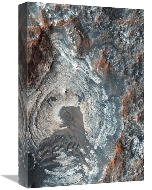 Global Gallery GCS-459307-1218-142 12 x 18 in. Mars HiRISE - Surface L