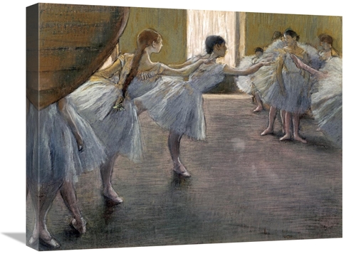 Global Gallery GCS-277315-22-142 22 in. Dancers at the Rehearsal Art P