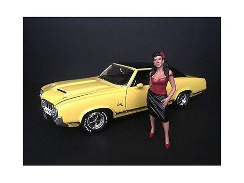 \Hanging Out II\" Rosa Figurine for 1/24 Scale Models by American
