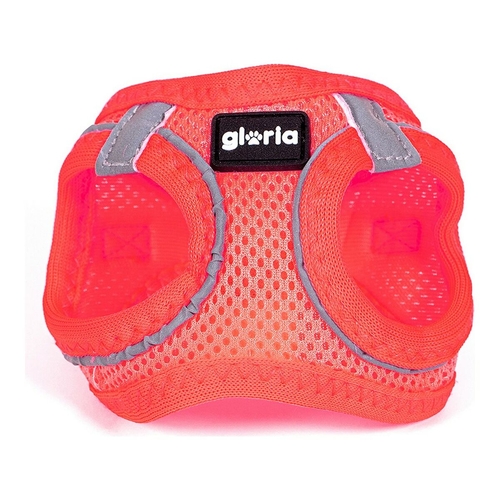 Dog Harness Gloria Air Mesh Trek Star Adjustable Pink Size XXXS (18-20