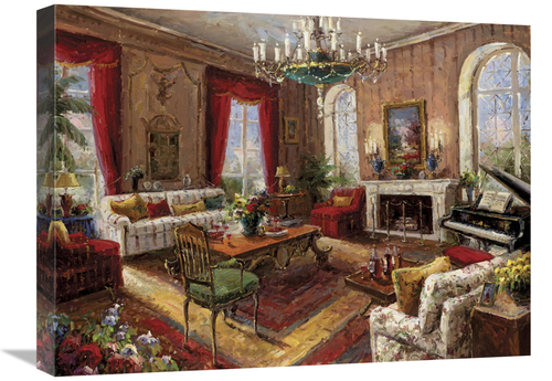 Global Gallery GCS-132393-1824-142 18 x 24 in. Classic Salon I Art Pri