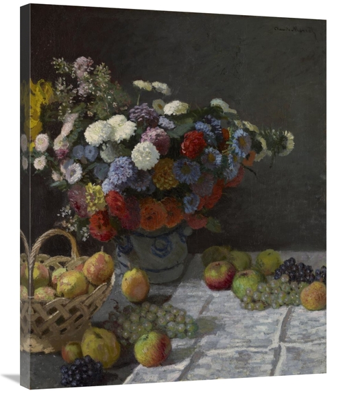 Global Gallery GCS-454987-2835-142 28 x 35 in. Still Life with Flowers