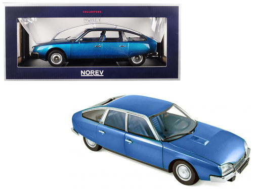 1974 Citroen CX 2000 Delta Blue Metallic 1/18 Diecast Model Car by