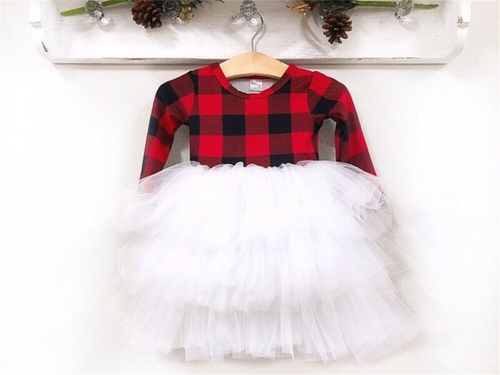 Girls Autumn Winter Xmas Dress For Girls Christmas