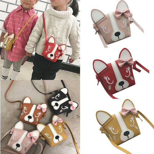 2019 Newly Toddler Kids Girl Bag Cute Dog Print