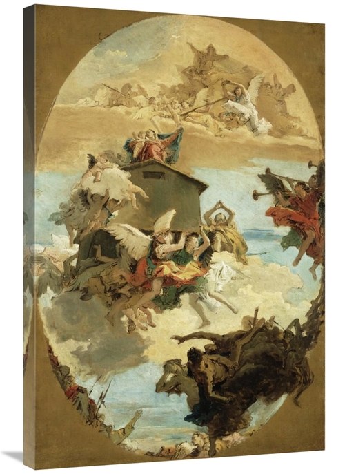 Global Gallery GCS-456121-2436-142 24 x 36 in. The Miracle of the Holy