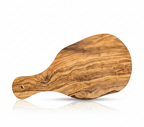 Original Olive Wood Cutting Board with Handle