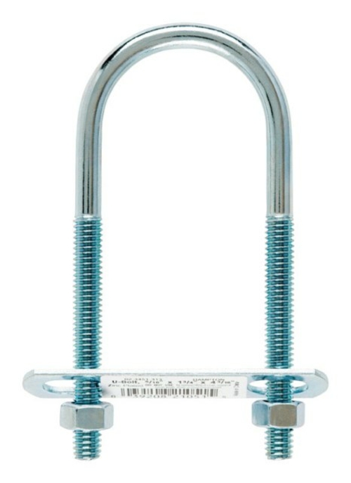 Hampton 02-3451-313 U-Bolt Zince  0.312 x 1.75 x 4.19 in. - pack of 10
