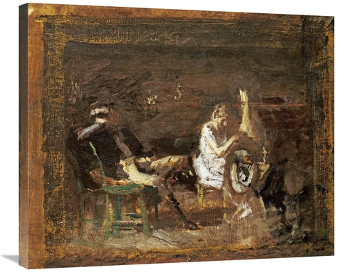 Global Gallery GCS-267951-30-142 30 in. Study for Courtship Art Print 