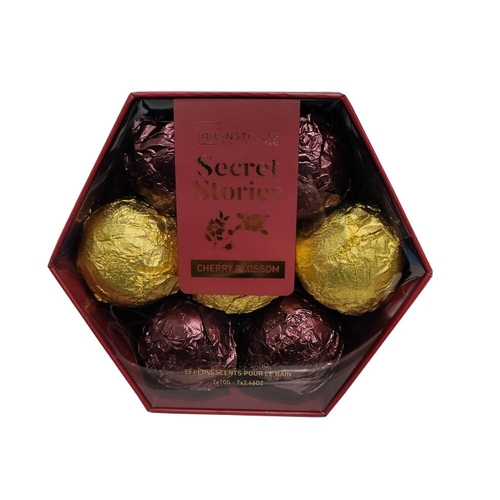 Bath Pump IDC Institute Secret Stories Cherry blossom (7 x 70 g)