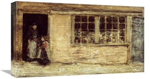 Global Gallery GCS-268672-22-142 22 in. The Shop Window Art Print - Ja