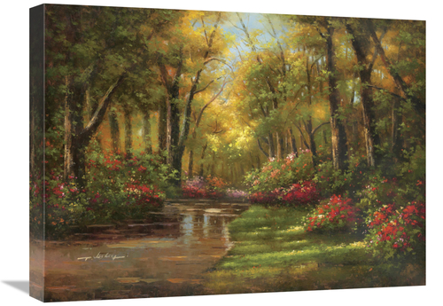 Global Gallery GCS-131290-1824-142 18 x 24 in. Enchanted Creek II Art 