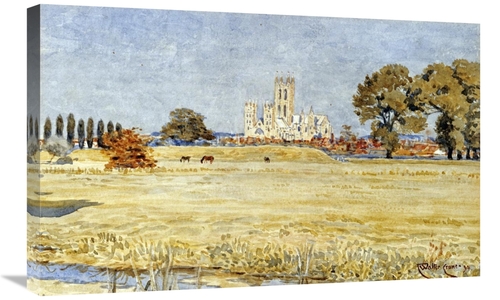 Global Gallery GCS-266118-30-142 30 in. Canterbury Cathedral Art Print