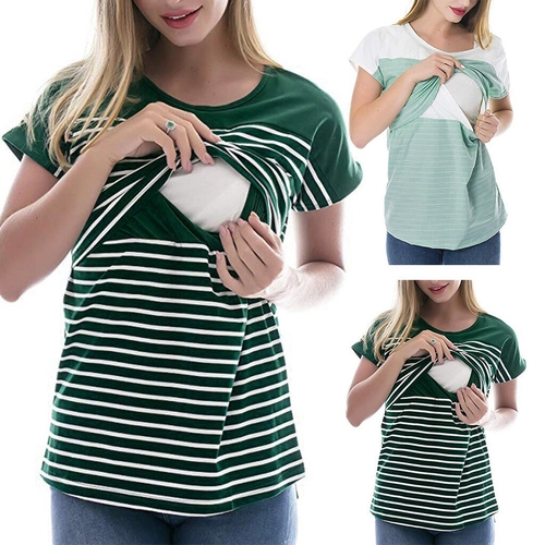 Maternity Clothes Women pregnant t shirt O-Neck