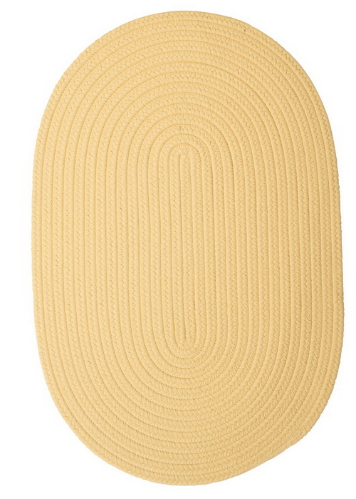 Colonial Mills Rug BR34R096X132 Boca Raton - Pale Banana 8 ft. x11 ft.