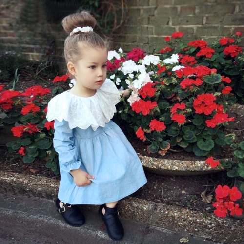 New Toddler Kids Baby Girls Princess Lace