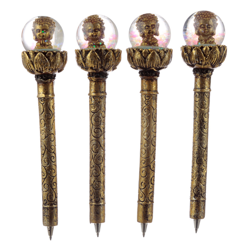Fun Thai Buddha Waterball Novelty Pen