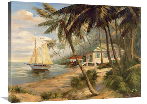 Global Gallery GCS-126675-2432-142 24 x 32 in. Key West Hideaway Art P