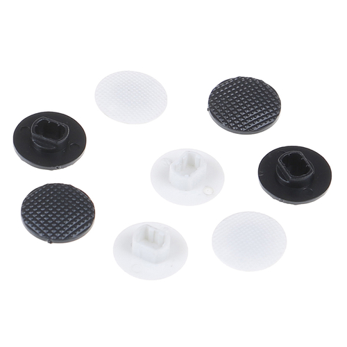 4pcs 3D white black analog joystick cap buttons