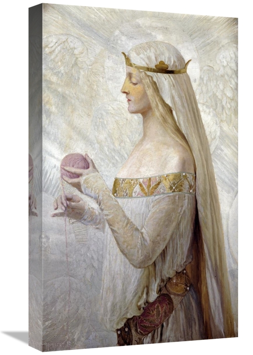 Global Gallery GCS-267292-22-142 22 in. Fair Rosamund Art Print - Herb