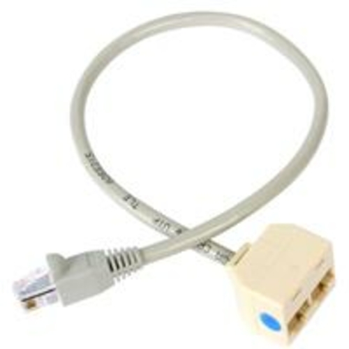 StarTech.com RJ45SPLITTER 2-to-1 RJ45 Splitter Cable Adapter Female to