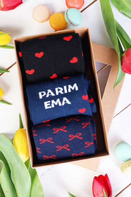 PARIM EMA(BEST MOM) Mother's Day gift box with 3 p