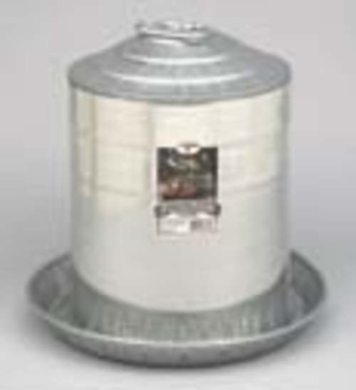 Miller Galvanized Double Wall Waterer 5 Gallon - 9835