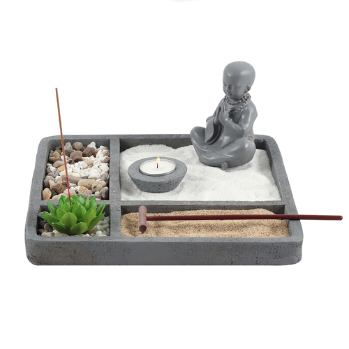 27cm Square Zen Meditation Garden