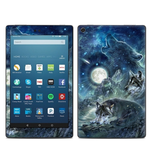 DecalGirl AKHD88-BARKMOON Amazon Kindle Fire HD 8 2018 Skin - Bark At 