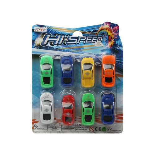 Car Multicolour 8 Pieces