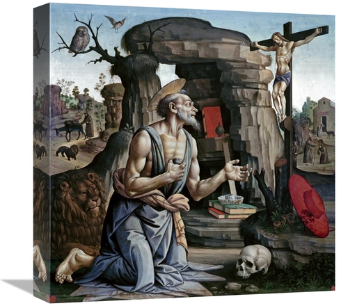 Global Gallery GCS-277398-16-142 16 in. Saint Jerome Art Print - Barto