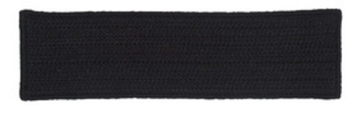 Colonial Mills H031A008X028S Simply Home Solid - Black Stair Tread - s