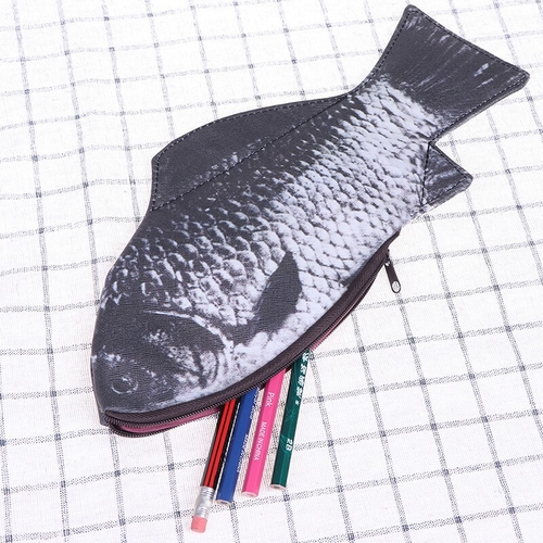 Creative Fish Shape Pencil Case Cute Korea Style